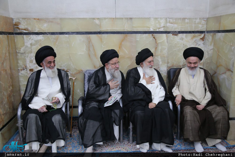 مراسم بزرگداشت هفتمین روز ارتحال مرحوم حجت‌الاسلام و المسلمین احمد احمدی در مسجد اعظم قم