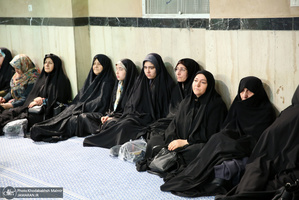 مراسم سالگرد شهدای گردان علی اکبر(ع) در حسینیه جماران