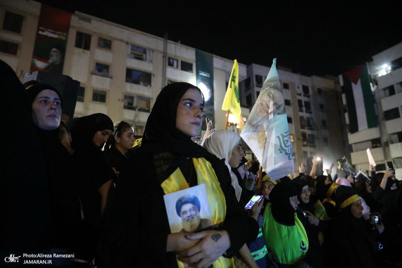 مراسم شب شهادت سید حسن نصرالله