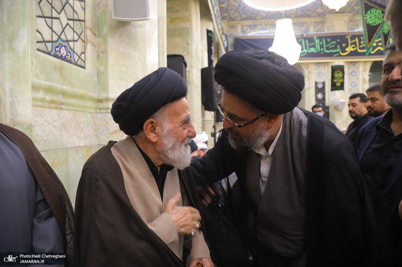 مراسم چهلمین روز ارتحال آیت الله العظمی شبیری زنجانی (ره)