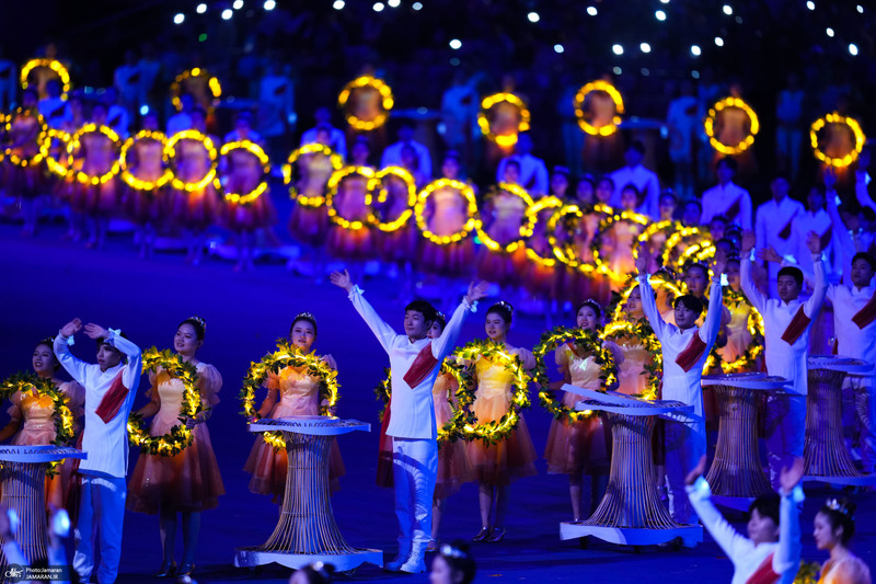 مراسم افتتاحیه بازی های پاراآسیایی هانگژو