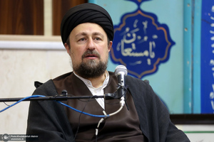 دیدار نوروزی سید حسن خمینی با کارکنان موسسه تنظیم و نشر آثار امام خمینی (س)