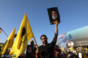 مراسم اولین سالگرد شهادت سید حسن نصرالله-1