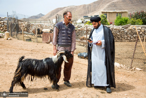 جمع آوری زکات در روستاهای جهرم