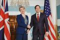 وزرای خارجه انگلیس و آمریکا در مورد ایران گفت‌وگو کردند