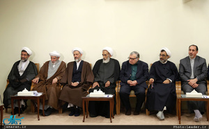 دیدار اعضای ستاد نکوداشت علامه محمدتقی جعفری با رهبر معظم انقلاب 