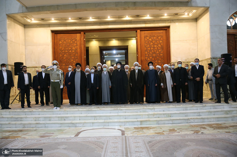 تجدید میثاق رئیس قوه قضائیه و مسئولان عالی قضایی با آرمان‌های حضرت امام خمینی (س)