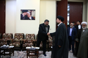 حاشیه مراسم تجدید میثاق رئیس و کارکنان قوه قضاییه با آرمان های امام؛
