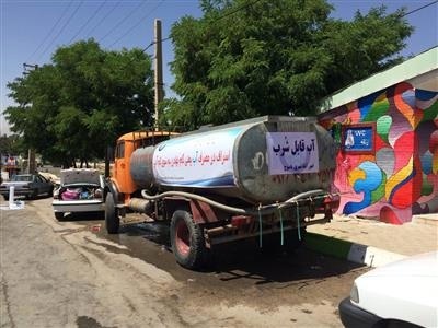 آب شرب گردشگران در یاسوج با تانکر سیار تامین شد