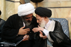 مراسم شصتمین سالگرد  ارتحال آیت الله العظمی بروجردی(ره) در مسجد اعظم قم