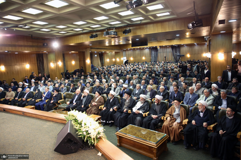 مراسم چهلمین روز درگذشت آیت الله بجنوردی در دائره المعارف بزرگ اسلامی - 1