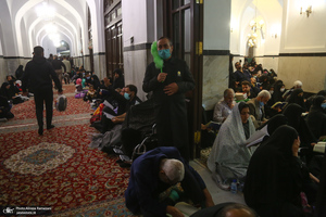 مراسم احیای شب بیست و یکم ماه رمضان در حرم مطهر امام رضا (ع)