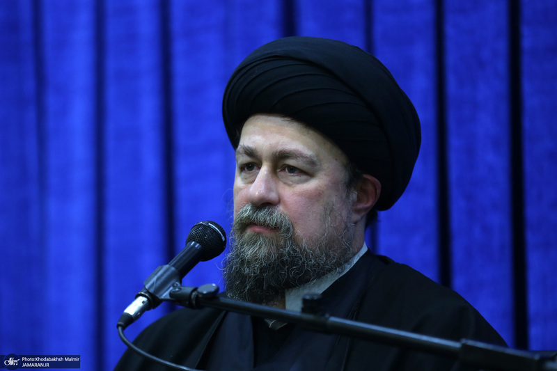 دیدار وزیر و کارکنان وزارت نیرو با سید حسن خمینی