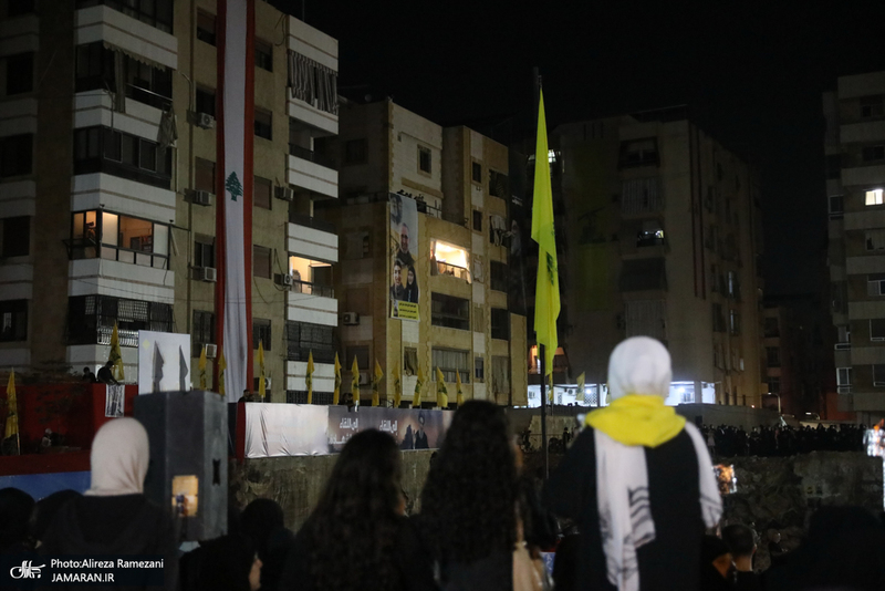 مراسم شب شهادت سید حسن نصرالله