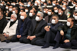 پنجمین شب مراسم عزاداری حضرت فاطمه‌ زهرا (س) در حسینیه امام خمینی