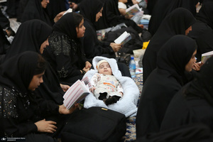 احیای شب بیست و سوم ماه مبارک رمضان در حرم مطهر امام خمینی (س)