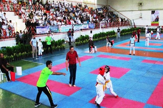 حضور شش گیلانی در برترین های لیگ کاراته وان ایران