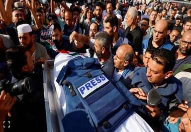 خبرنگاران بدون مرز: زمان پیگرد جنایتکاران علیه خبرنگاران غزه فرا رسیده است