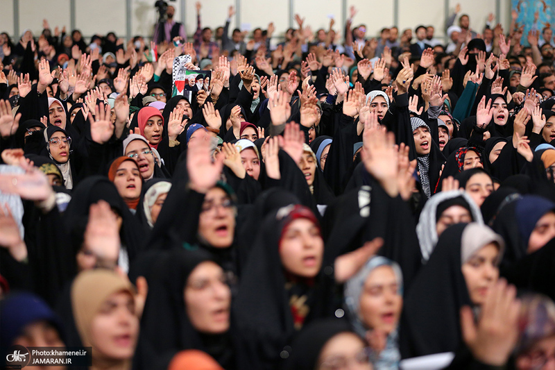 دیدار رمضانی دانشجویان با رهبر معظم انقلاب