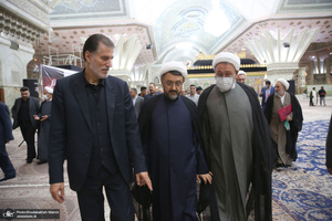 تجدید میثاق رئیس و کارکنان موسسه‎ تنظیم و نشر آثار امام خمینی با آرمان های بنیانگذار جمهوری اسلامی