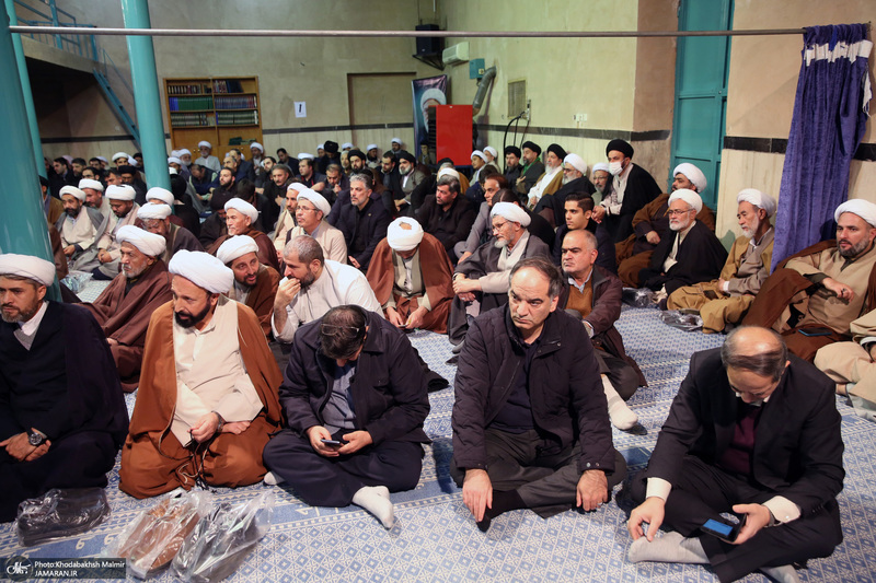 مراسم ختم مرحوم حجت الاسلام و المسلمین صالحی منش در حسینیه جماران