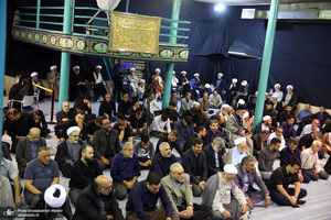 مراسم چهلمین روز در گذشت  آیت الله صانعی در حسینیه جماران  2