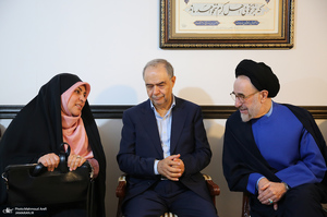 دید و بازدید نوروزی سید محمد خاتمی -3