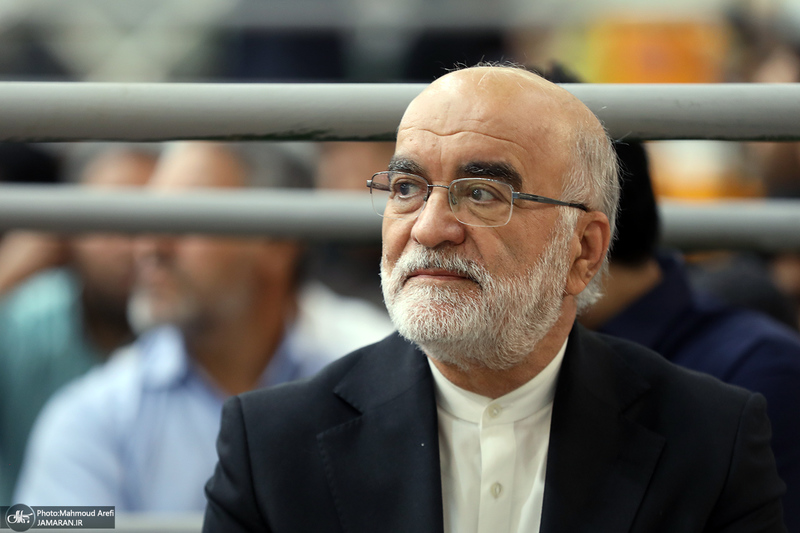 حضور شخصیت‌های سیاسی و مسئولان کشوری و لشکری در مراسم سالگرد ارتحال حضرت امام خمینی (س) -1