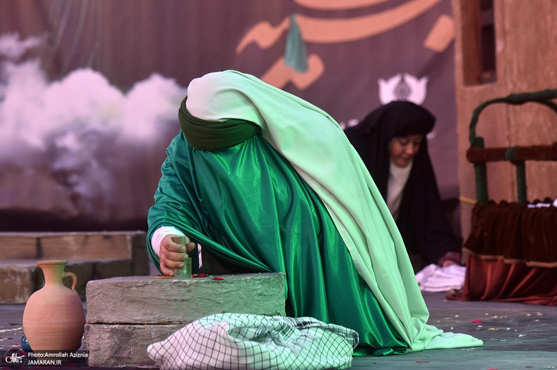 ویژه برنامه شهادت «بانوی آب و آینه» در جوار حرم مطهر امام خمینی (س)