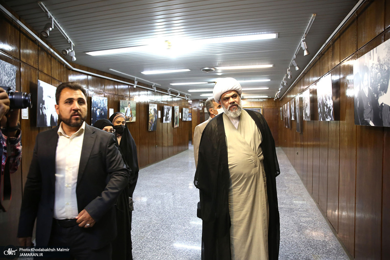 بازدید نماینده آیت الله العظمی یعقوبی از جماران / قیس طایی