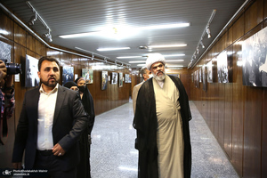 بازدید نماینده آیت الله العظمی یعقوبی از جماران / قیس طایی