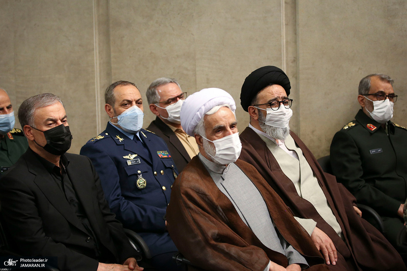 دیدار رمضانی مسئولان نظام با رهبر معظم انقلاب