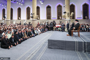 دیدار کارگزاران حج با رهبر معظم انقلاب