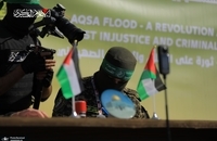 تصاویری از اجرای دور دوم توافق مبادله اسرا در غزه و تحویل 4 نظامی اسیر زن  (6)