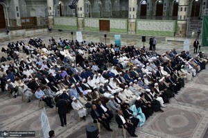 تجدید میثاق مهمانان سی و نهمین اجلاس وحدت اسلامی با آرمان‌های امام خمینی(س) -2