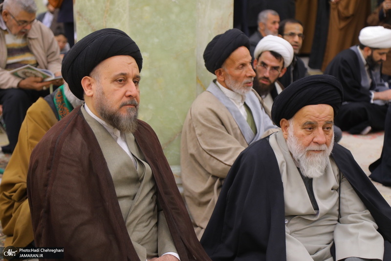 مراسم سومین سالگرد ارتحال آیت الله العظمی علوی گرگانی (ره) در مسجد اعظم قم‎