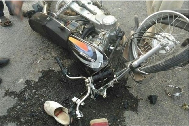 تصادف نیسان با موتورسیکلت در شوش یک کشته بر جا گذاشت