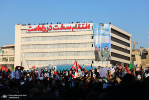 حضور میلیون ها تهرانی در تشییع پیکر مطهر سردار قاسم سلیمانی - 2