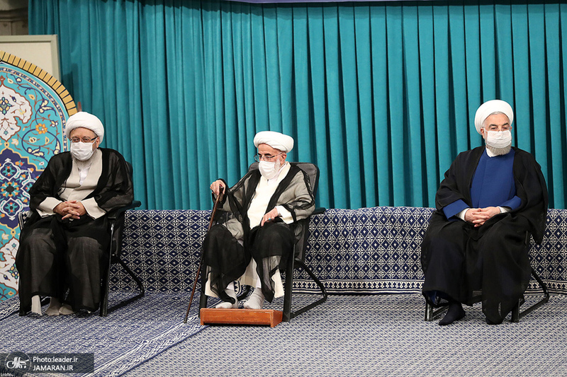 مراسم تنفیذ حکم سیزدهمین دوره ریاست جمهوری اسلامی ایران‌ توسط رهبر انقلاب