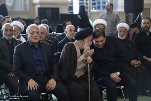 مراسم چهلمین روز تدفین رهبر شهید-1
