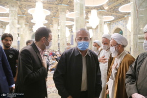 مراسم بزرگداشت آیت الله ری شهری (ره) در مسجد اعظم قم‎