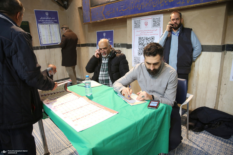 حضور دکتر علی کمساری در  انتخابات مجلس شورای اسلامی و مجلس خبرگان رهبری
