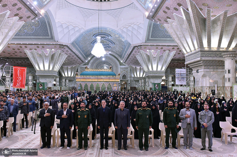 همایش بزرگ شورای 9 نفره مدارس در حرم مطهر امام خمینی