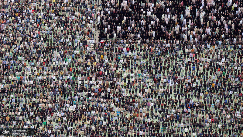 اقامه نماز عید سعید فطر به امامت رهبر معظم انقلاب