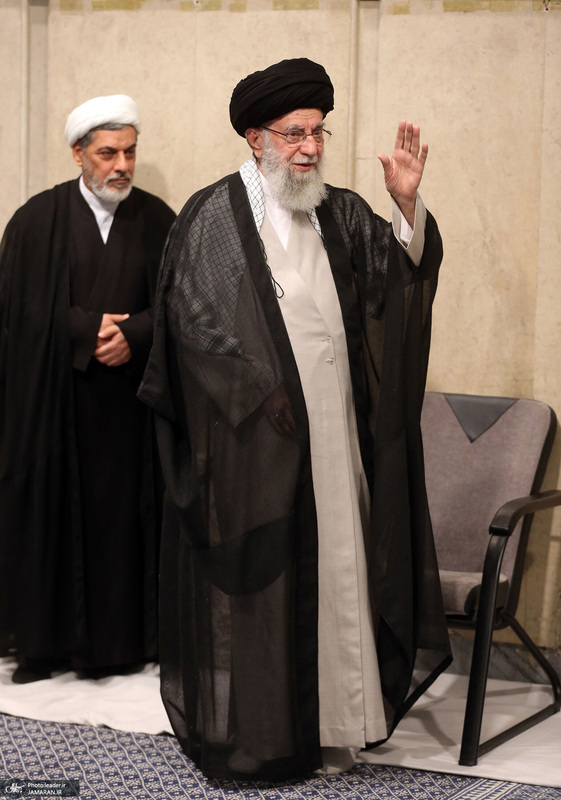 مراسم بزرگداشت رئیس‌جمهور شهید و همراهان گرامی ایشان با حضور رهبر انقلاب