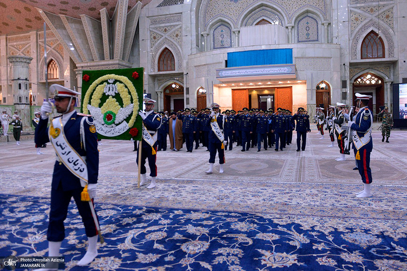 تجدید میثاق فرماندهان نیروی هوایی ارتش با آرمان های حضرت امام (س)