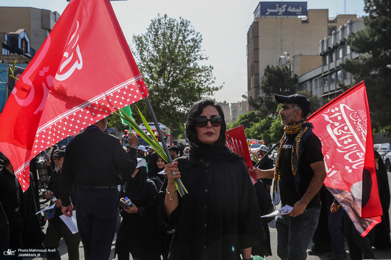 مراسم وداع با رهبر شهید انقلاب در مصلی تهران -2