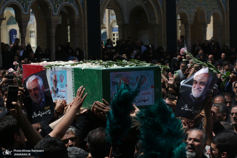 مراسم تشییع شهید محمد مهدی طهرانچی