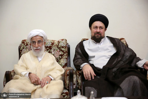 حاشیه تجدید میثاق هیأت رئیسه و اعضای مجلس خبرگان رهبری با آرمان های امام خمینی(س)