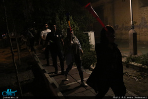 شادی مردم تهران پس از آخرین بازی ایران در جام جهانی